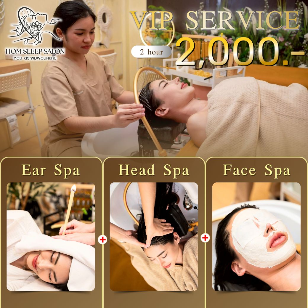 HomeSleepSalon VIP Service Spa Ear + Spa + Face promotion
